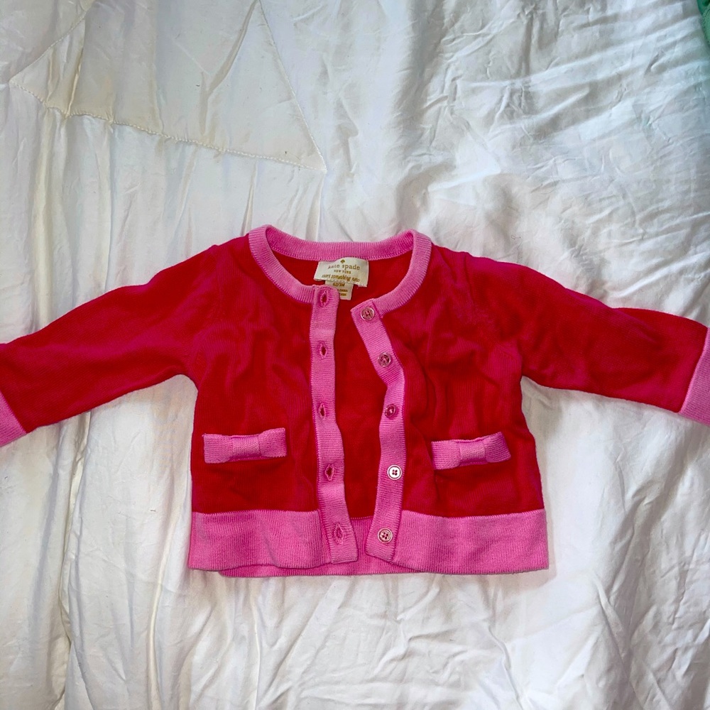 Kate Spade ♠️ 3 month cardigan